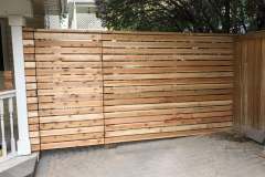 South Calgary Privacy Wall